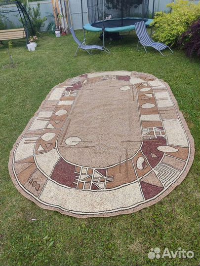 Ковер овальный