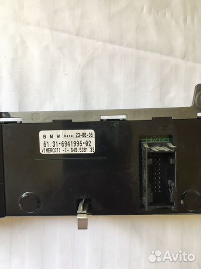 Блок управлением света и ручника бмв Е65