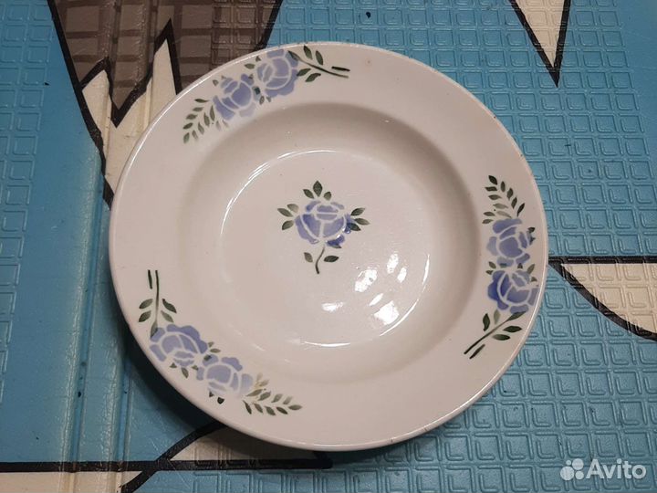 Тарелка РСФСР дулево 1940е