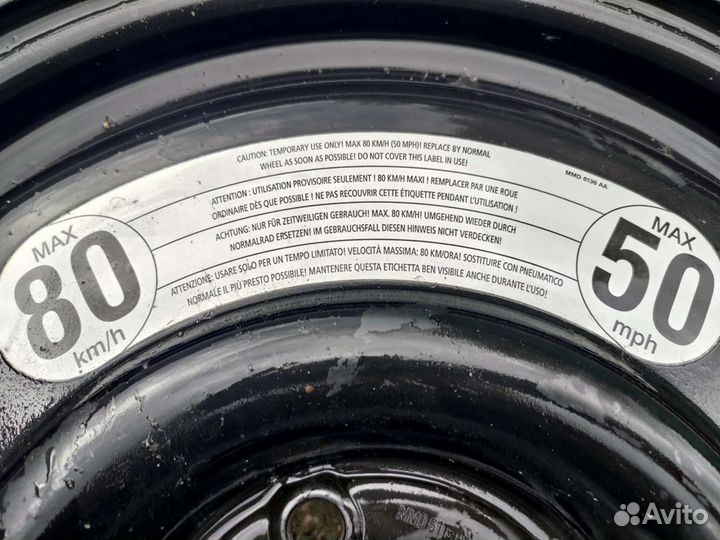 Запасное колесо, докатка Jaguar X300