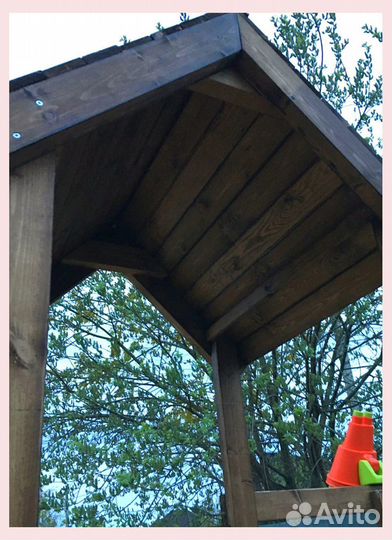 Детская игровая площадка без окраса