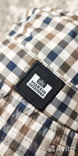 Панама weekend offender в клетку кежуал оригинал