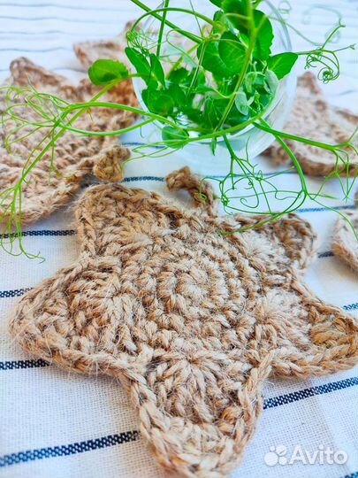 Салфетки из джута