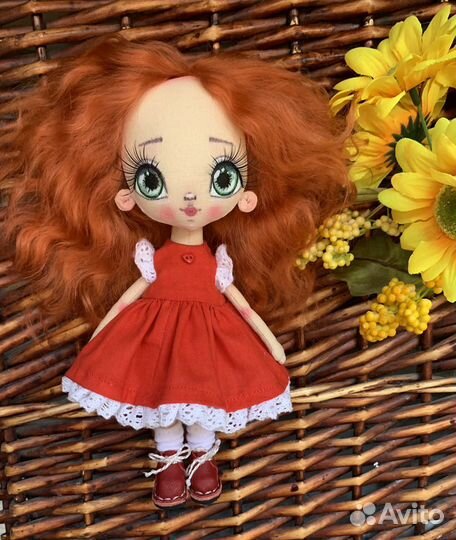 Кукла текстильная ручной работы