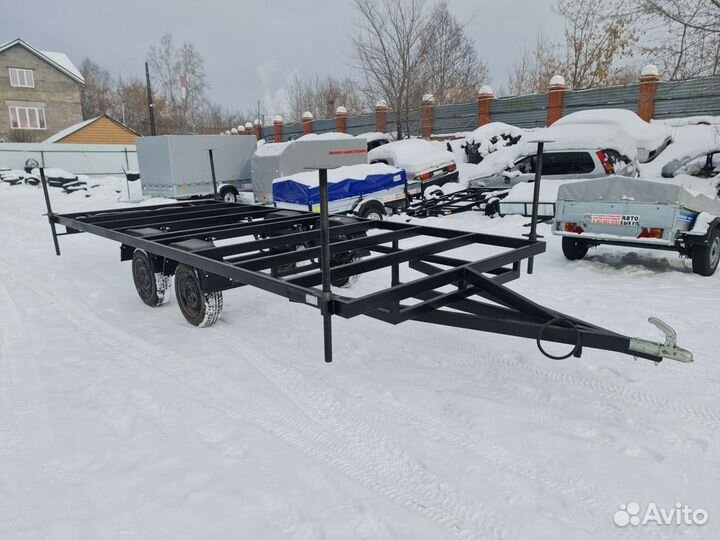 Прицеп платформа-рамка в наличии 5 на 2 метра