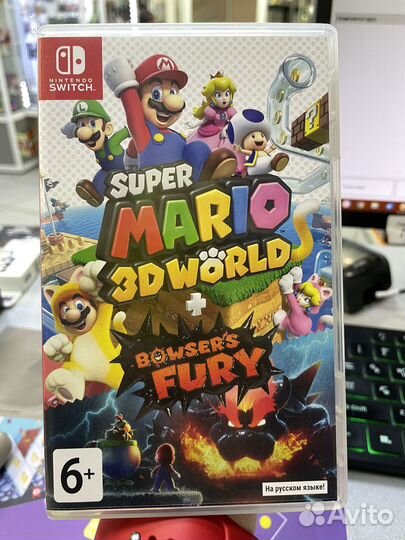Super Mario 3D World Б/У, Игра для Nintendo Switch