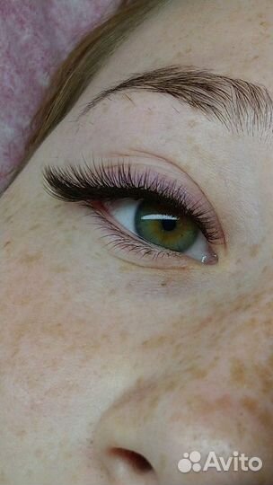Наращивание ресниц.Коррекция и снятие