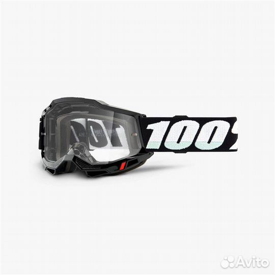 Очки 100 Accuri 2 OTG Goggle Black / Clear Lens