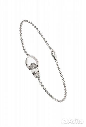 Браслет Cartier Love White Gold B6027200