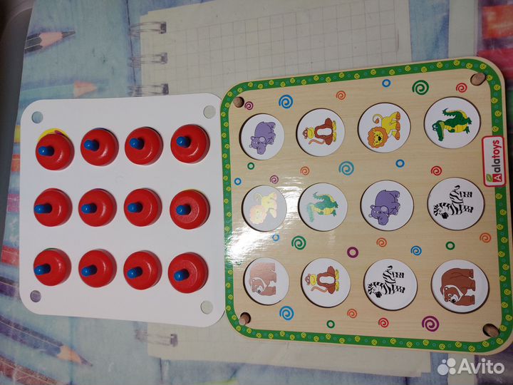 Настольная игра мемори