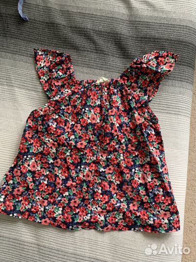 Топ футболка кофта для девочки 128 hm