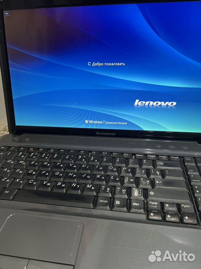 Ноутбук lenovo G550