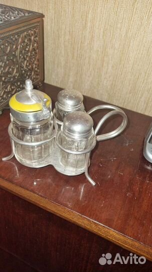 Набор для специй посеребрение