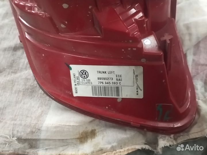 Задний фонарь passat в7