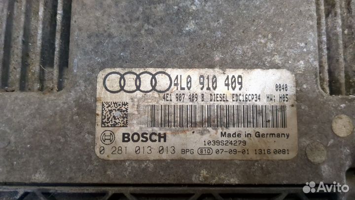 Блок управления двигателем Audi Q7, 2007