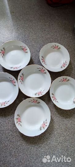 Тарелки суповые 60-70 годов TO NO china