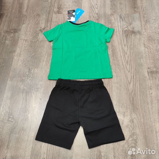 Костюм:фото+шорты, новый,104, 116, 122,2 расцветки
