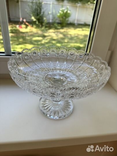 Ваза хрустальная Bohemia