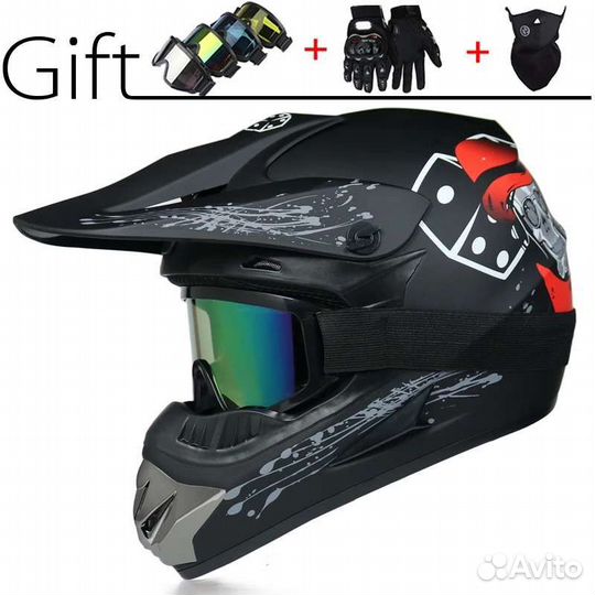 Шлем Эндуро Мотокросс новый