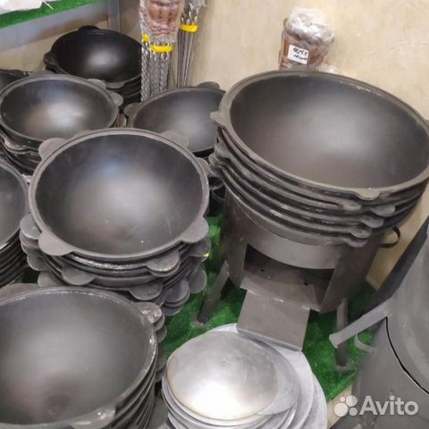 Казаны чугунные, от 3,5л,Узбекские, город Наманган
