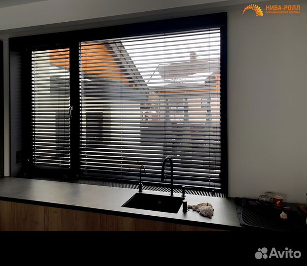 Деревянные жалюзи свое производство