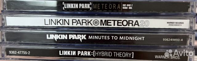 Музыкальные cd диски Linkin Park объявление продам