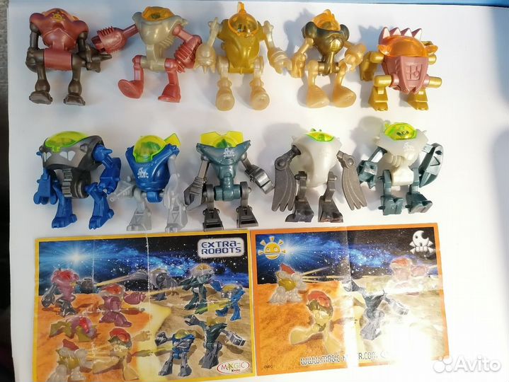 Серии игрушек из киндер сюрпризов