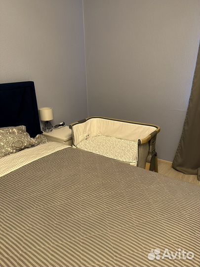 Приставная кроватка tutti