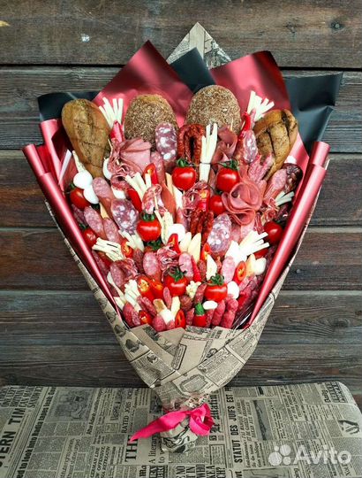 Съедобные букеты для мужчин в подарок