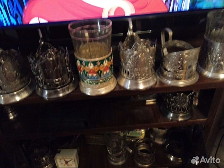 Подстаканник мельхиоровые