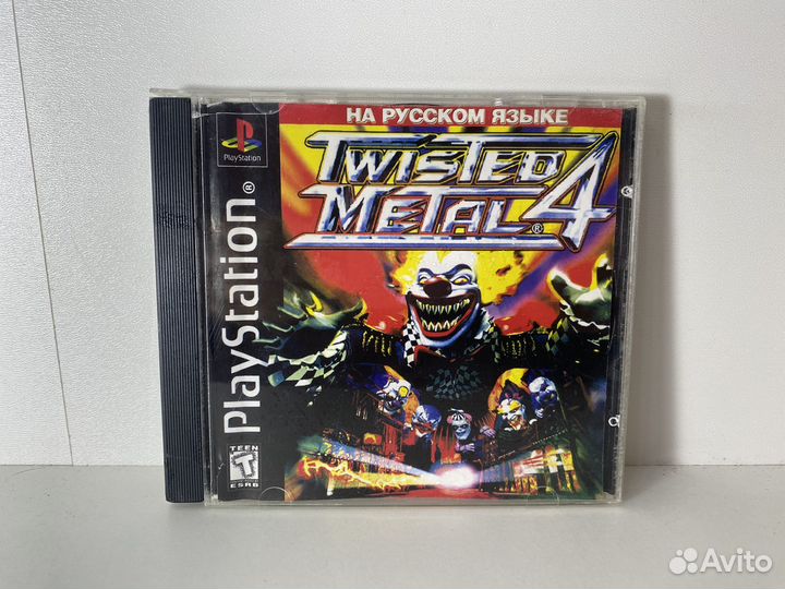 Twisted Metal 4 для PS1, штамповка