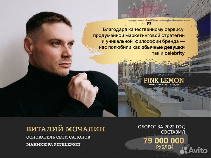 Франшиза студии красоты