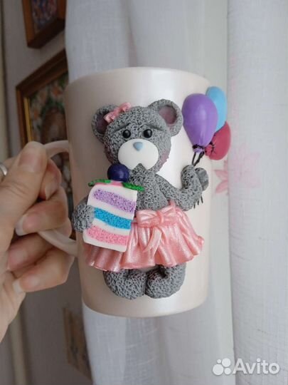 Кружка с декором