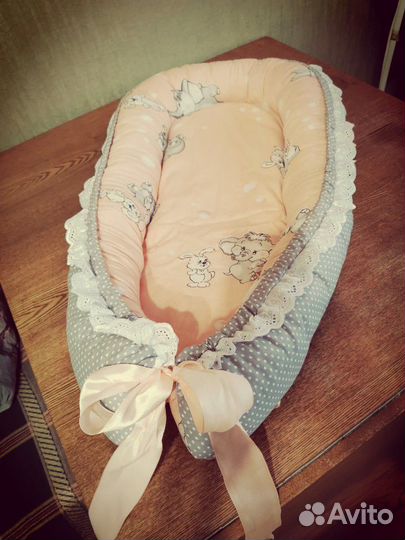 Гнездышко-кокон для новорожденных