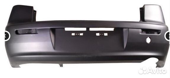 Бампер задний Mitsubishi Lancer 10 07-10