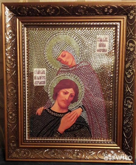 Икона стразами