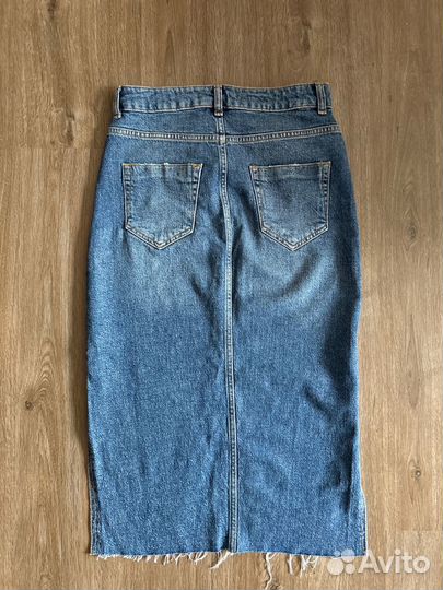 Джинсовая юбка zara
