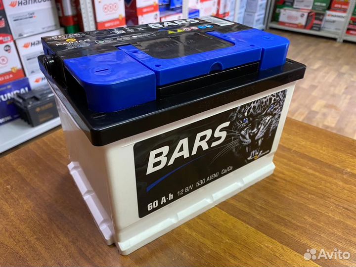 Аккумулятор 60 Ач Барс на Форд Опель Шевроле