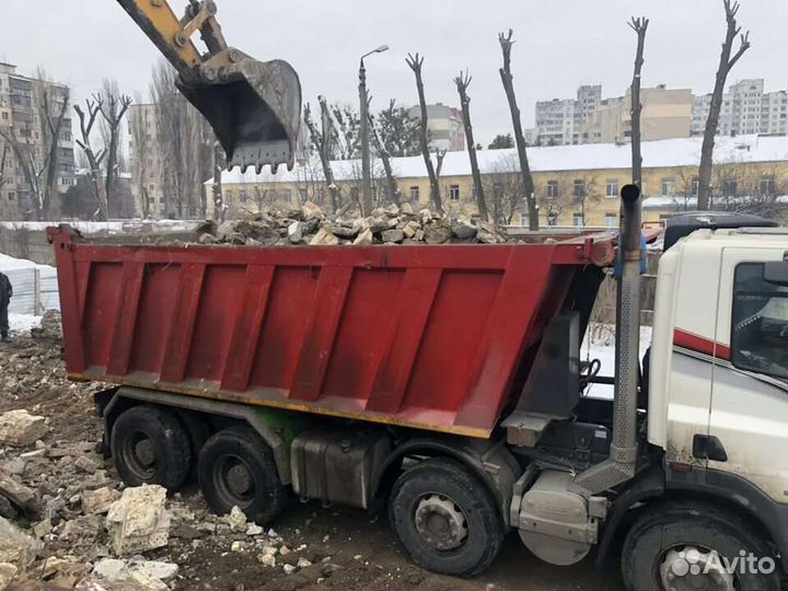 Вывоз мусора 10, 25,40тонн