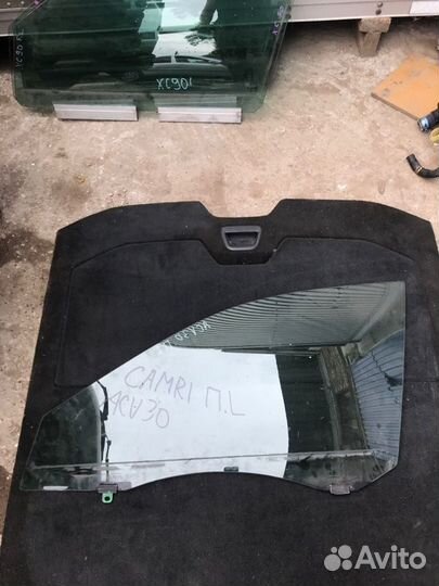 Стекло двери переднее левое Toyota Camry ACV30