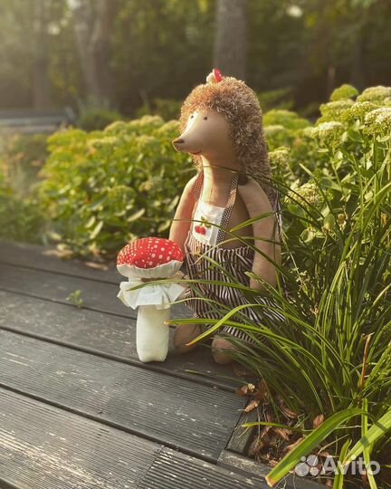 Ежик Паша - Интерьерная игрушка, детск