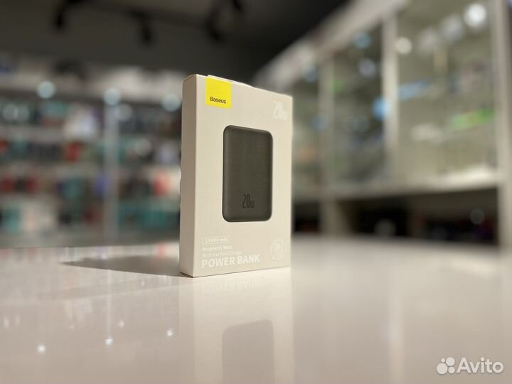 Power Bank Baseus Magnetic Mini Wireless 10000mAh