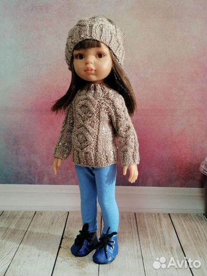 Теплые кофточки для кукол Paola Reina