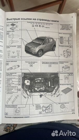 Руководство actyon/korando 2WD 4WD с 2011