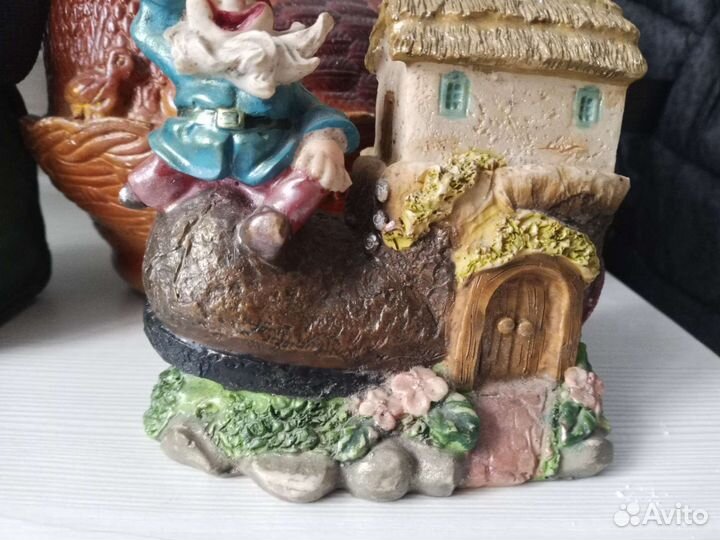 Копилка большая СССР Курица с цеплятами