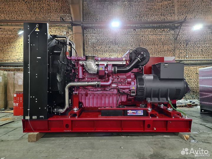 Дизельный генератор 500 кВт новый в белом