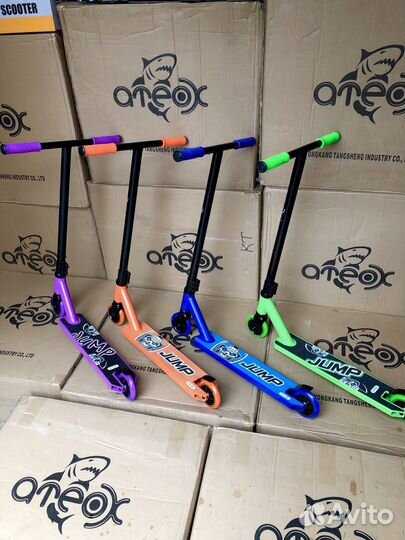 Самокат трюковой oteox jump