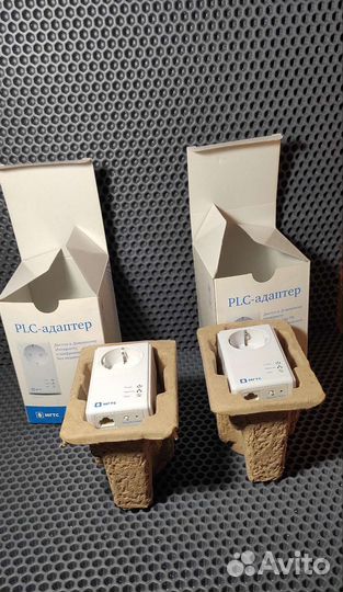 Plc адаптеры, МГТС, комплект 2 шт