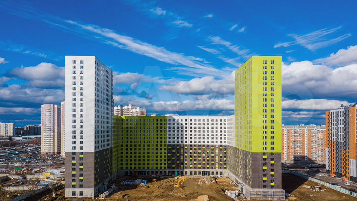 Квартира-студия, 19,6 м², 19/25 эт.