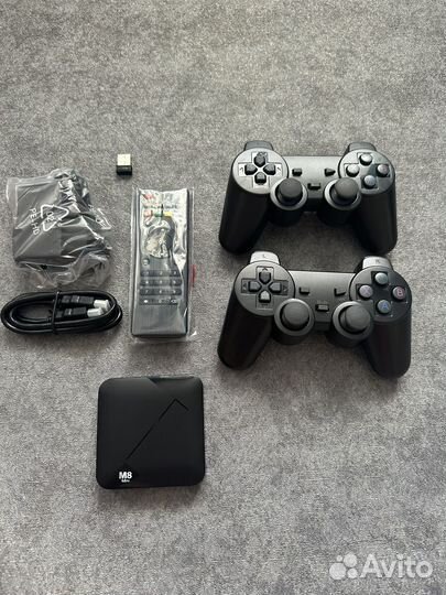 Тв приставка M8 Mini 4K + Game приставка